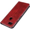 thumbnail image 6 of Google Pixel 3 XL Case with Wrist Strap, Classic PU Leather Wallet Case Slim Flip Folio with Card Holder,Kickstand Feature Magnet Closure Case Cover for Google Pixel 3 XL 6.3",Red, 6 of 16