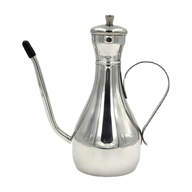 Oil Dispenser Bottle, Storage Container, Leakproof, Oil Sprayer, Pouring Oil Cruet for Kitchen Restaurants 500ml
