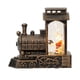 thumbnail image 3 of bola de nieve linterna tren decoración del hogar para centro de mesa esposa Bronce Gloria tren linterna, 3 of 9