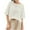 White, variant on Xixinqiwan Women's Oversized T-Shirt Loose Fit Tee Summer Casual Short Sleeve Round Neck Tunic Tops