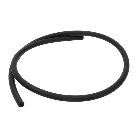 Unique Bargains 1 Pcs Fuel Line Hose Vacuum Hose Automotive Fuel Hose 3.28ft 3/16"ID 3/7"OD Black NPR Rubber