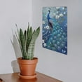 thumbnail image 7 of JEUXUS Metal Tin Sign 8x12in Peacock Flowers Butterflies Art Decor for Home Bar Coffee House 8x12in, 7 of 7