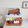thumbnail image 5 of Ensemble de Literie Football pour Garçons, Taille Complète, Enfants Adolescents, Sports, Chambre, 5 of 5