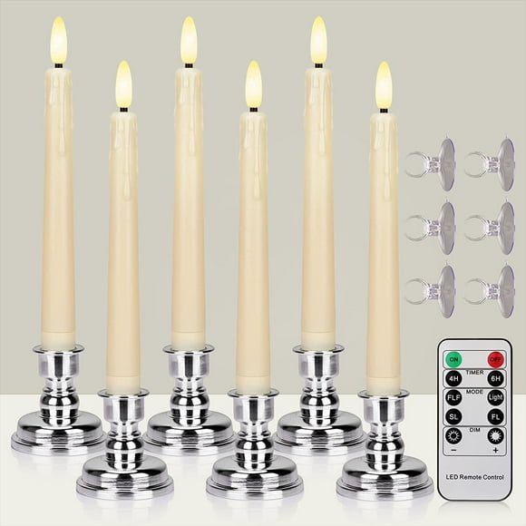 Suction Cup Window Candle Holders