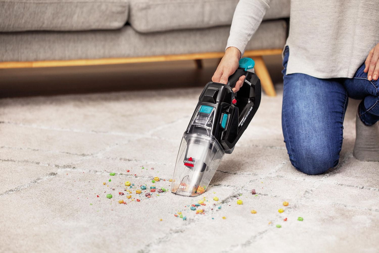 Pet Stain Eraser™ Duo Cordless Portable Deep Cleaner Plus Hand Vacuum