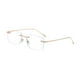 thumbnail image 4 of Gafas anti luz azul Salvador Marco sin montura para computadora, 4 of 10