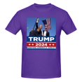 thumbnail image 3 of Yiaed Trump 2024 Print Mens T-Shirt,Lightweight Cotton Tee, Crewneck T-Shirt For Men Basic Tee Shirt-4X-Large, 3 of 5