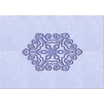 thumbnail image 1 of Ahgly Company Indoor Rectangle Patterned Lavender Blue Area Rugs, 6' x 9', 1 of 6