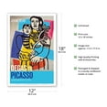 thumbnail image 2 of Degas To Picasso - Modernism in France - Mother and Child - Vintage Exhibition Poster by Fernand Léger c.1949 - Master Art Print (Unframed) 12in x 18in, 2 of 4