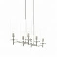 thumbnail image 5 of Modway Skylark 6-Light Chandelier in Clear Polished Nickel, 5 of 7