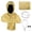 Yellow, variant on Unisex Lightweight Medieval Cloak Soft Hooded Cape for Halloween Party Costume Cosplay and Daily Casual Outfit Pink