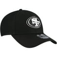 thumbnail image 3 of Men's New Era Black San Francisco 49ers Main Neo 39THIRTY Flex Hat, 3 of 4