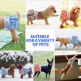 thumbnail image 2 of 3 Washable Dog Diapers, Dog Diapers, Reusable Dog And Cat Diapers, Super Absorbent, Reusable Dog Underwear, Suitable For Feverish, Incontinent Pets., 2 of 5