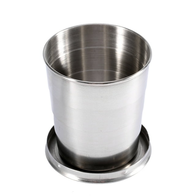 Retractable Cup, Keychain Retractable Telescopic Collapsible Easy To For Outdoor For Camp For Travel