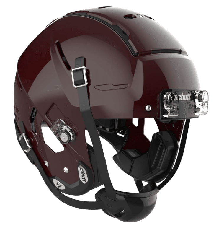 Schutt F7 マルーン Mサイズ Schutt F7 VTD Adult Football Helmet - Collegiate Package (L