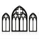 thumbnail image 1 of Espejos Góticos Decoración de Pared Espejo de Decoración Arqueado Montado en la Pared Decoración de Habitación Gótica Espejo de Ventana de Catedral Vintage para Habitación, 1 of 5