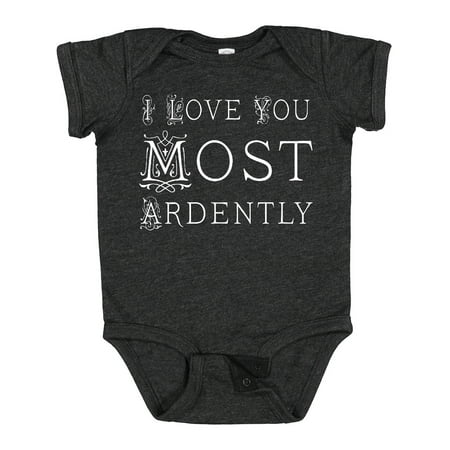 

Inktastic I Love You Most Ardently Austen Gift Baby Girl Bodysuit