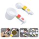 thumbnail image 4 of Juego de tazas y cucharas medidoras, tazas medidoras apilables, cucharas medidoras de plástico reutilizables, 1 Juego, 4 of 7