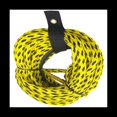 thumbnail image 3 of Tow Rope for Tubing 1 Sections Boat Tow Rope 1-6 Person Heavy Duty 6K Tube Ropes for Tubing with Storage Bag,1 x Water Ski Rope,Yellow & Black, 3 of 6