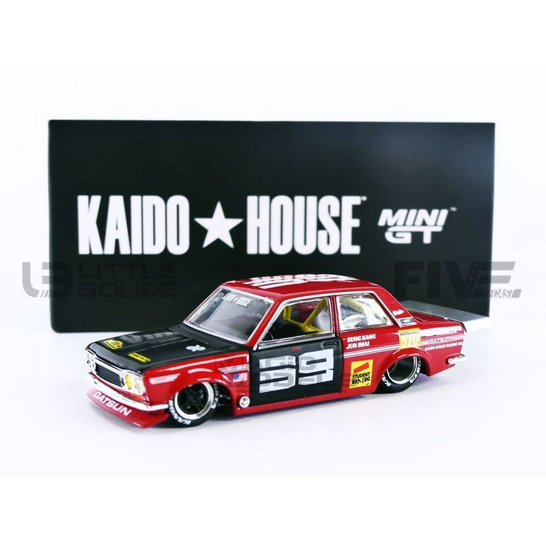 Kaido House x Mini GT Datsun 510 Pro Street SK510 Red
