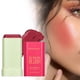 thumbnail image 3 of Colorete para labios y mejillas, tinte hidratante para ojos, labios, mejillas, acabado cubierto de rocío, impermeable, ligero, suave, colorete cosméti Rojo Salvador Dali palitos de rubor, 3 of 7