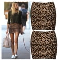 thumbnail image 4 of Txlixc Falda sexy de lápiz de bodycon, minifalda de fiesta de cintura alta de leopardo Txlixc moda, 4 of 6