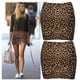 thumbnail image 4 of Txlixc Falda sexy de lápiz de bodycon, minifalda de fiesta de cintura alta de leopardo Txlixc moda, 4 of 6