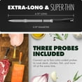 thumbnail image 4 of iQ Sense by CHEF iQ Smart Wireless Meat Thermometer, WiFi Unlimited Range, 5 Sensors, 3 Ultra-Thin Probes - 2025 Version, Gen 3, 4 of 10