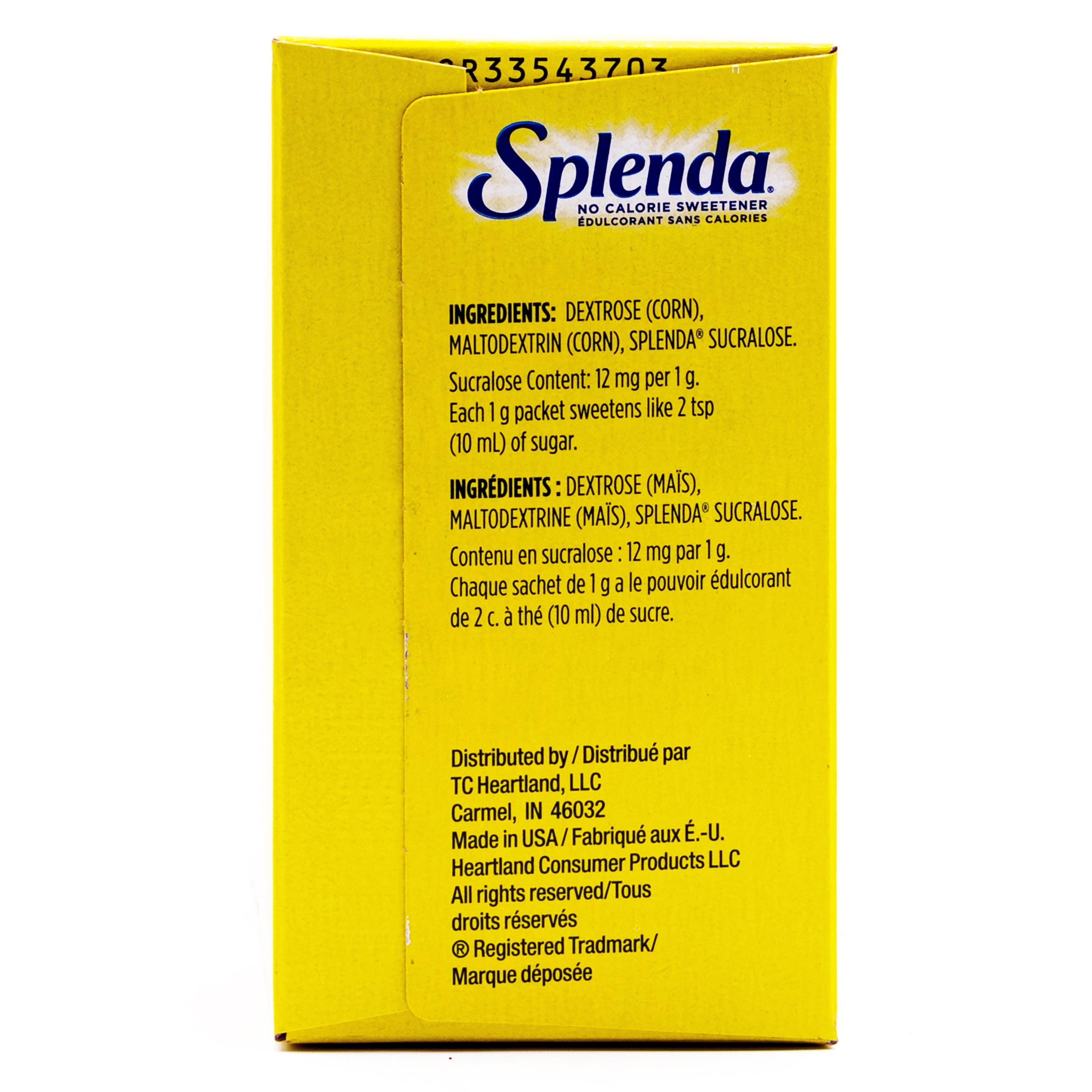 Splenda® No Calorie Sweetener Packets, 200 packets, sucralose