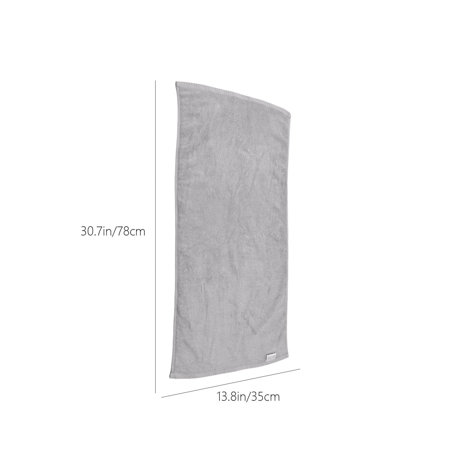 kchsji 6-Pack 100% Cotton Towels - Ultra Absorbent Soft Bath & Face Towels Set, Large Size 30x13in, Multipurpose for Bathroom, Gym, Travel