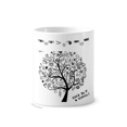 thumbnail image 1 of Lindo árbol silueta estilo graffiti School Taza de cepillo de dientes, 1 of 3