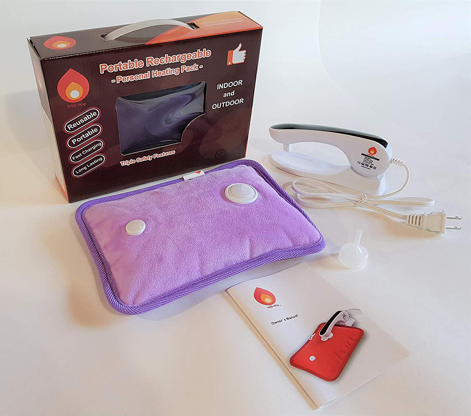 portable heating pad for travel