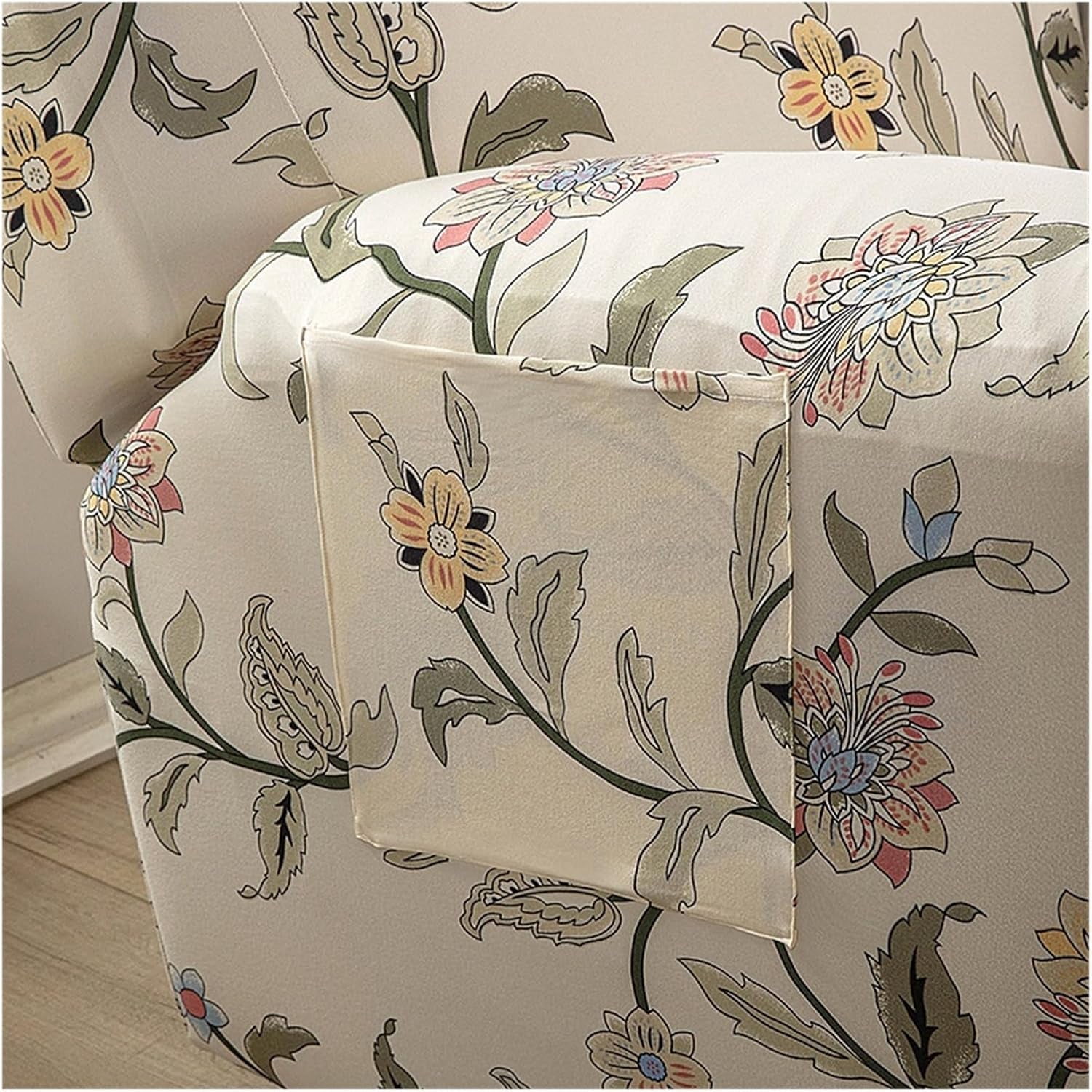 1/2/3 Seater Recliner Sofa Seat Covers Fabric Stretchy 4/6/8-Pieces Couch Slipcover Armchair Cover Non-Slip Furniture Protector, Elastic Spandex Soft Recliner Chair Protectors with Side Pocket
