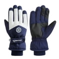 thumbnail image 4 of Guantes cálidos de esquí de invierno para hombres y mujeres, para exteriores, para montar en pareja, con pantalla táctil, forro polar, resistentes al frío y al viento, 4 of 5