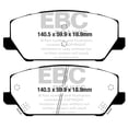 thumbnail image 2 of EBC Brakes Yellowstuff 4000 Series Street and Track Brake Pad Set Fits select: 2019-2021 HYUNDAI VELOSTER, 2022-2023 HYUNDAI ELANTRA N, 2 of 2