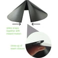 thumbnail image 5 of Wrap Around Squirrel Baffle(18/16/14/12inch-Black-4PCS), 5 of 7
