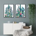 thumbnail image 3 of Botanical Wall Art Tropical Plants Canvas Prints Bedroom Decor Green Cactus Picture 3 Pieces/Sets Minimalist Succulents Posters Home Decoration 12 x 16 Inch for Bathroom Living Room Office(No Framed), 3 of 6
