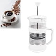 thumbnail image 3 of Yajisi 1000ml French Press Coffee Maker, Double Insulated Borosilicate Glass Coffee Pot for Home & Office, 8.7 x 5.5 x 4.3 in, 3 of 12
