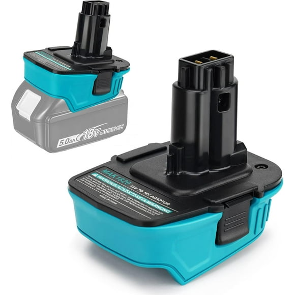 DCA1820 Battery Adapter for Ma*kita 18V Compatible with Ma*kita Lithium Battery Convert for De*Walt CA1820 18V DC9180 DC9096 Tool Use