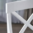 thumbnail image 6 of Noble House Roseann Acacia Wood Dining Chairs, Set of 2, White, 6 of 12