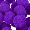 thumbnail image 3 of Uxcell Pom Felt Balls Fabric 0.59" Dark Purple for Crafts Project DIY 100 Pcs, 3 of 7