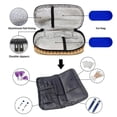 thumbnail image 6 of Jiueut Aztec Tribal Insulin Storage Bag Pen Insulin Travel Bag for Diabetics Storage Bags with Zipper for Travel Insulin Bag for Diabetics Insulin Pouch with Extra Room, 6 of 7