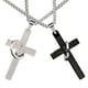 thumbnail image 2 of Collar Cruzado, Collar Simple De Acero Inoxidable Para Citas Para Hombres, 2 of 8