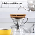 thumbnail image 3 of facefd Porte-filtre à Café Réutilisable en Acier Inoxydable, 3 of 6