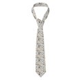 thumbnail image 1 of Fotbe I Love Dogs Corbata Clásica para Hombre con Estampado – Corbata de Seda Jacquard Tejida, para Negocios, Bodas y Eventos Formales, 1 of 7