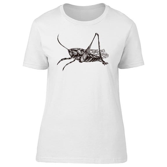 Vintage Grasshopper Cool Sketch Tee Men's -Image by Shutterstock