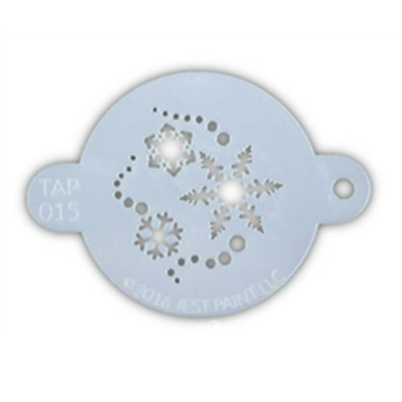 TAP 015 Face Painting Stencil - Snowflakes