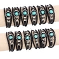 thumbnail image 4 of Doce constelaciones Pulsera tejida a mano Pulsera de cuero de moda Elegante Zodiaco Constelació MABOTO Pulsera, 4 of 7