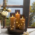 thumbnail image 3 of Velas LED sin llama kakoya con temporizador, 9 unidades, color gris, 3 of 6