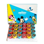 24 Mickey Mouse and Friends Self Inking Stampers 1.5